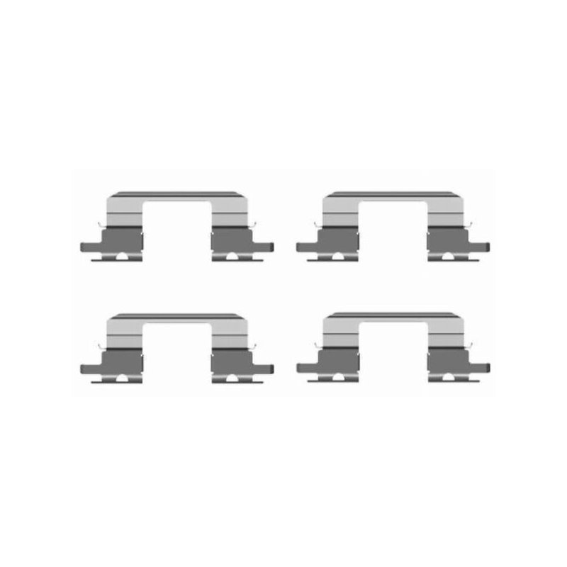 Brake Disc Pad Accessory Kit MINTEX MBA1672 OE Ref 26232AC000 MINTEX