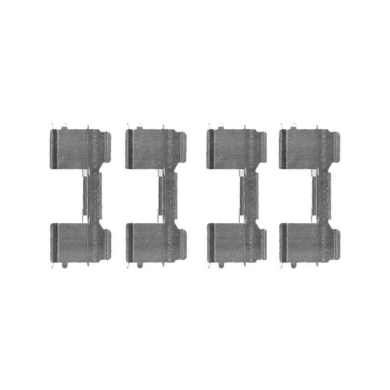 Brake Disc Pad Accessory Kit MINTEX MBA1726 OE Ref 71770027 MINTEX