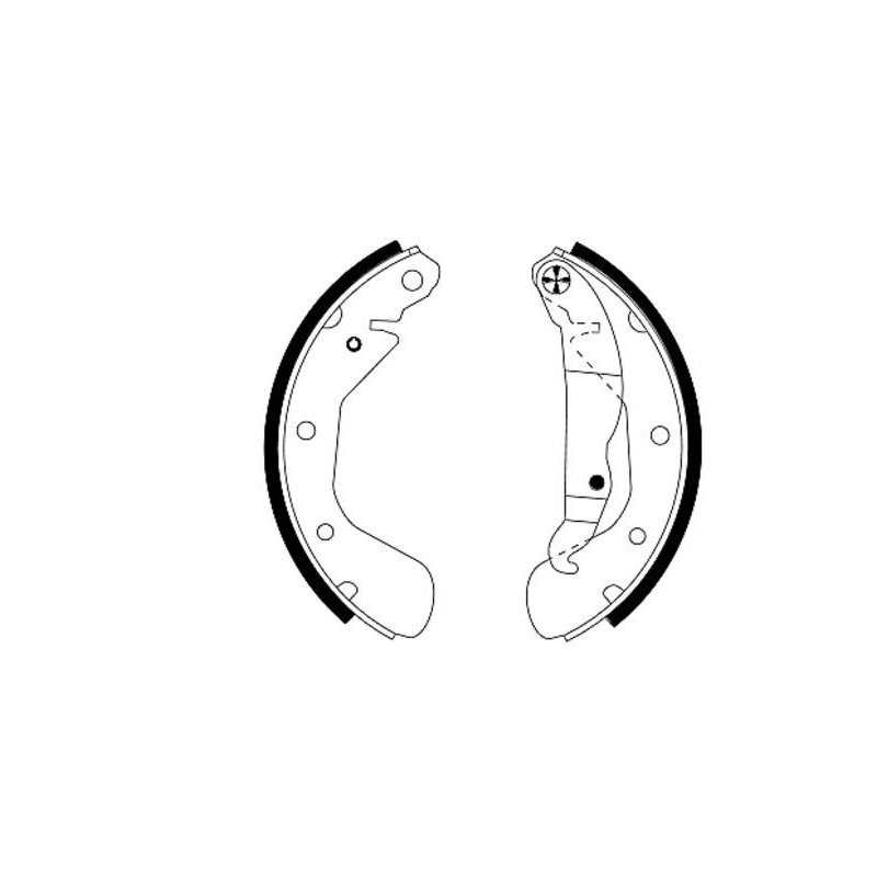 Brake Shoe Set MINTEX MFR332 OE Ref NP1441 MINTEX