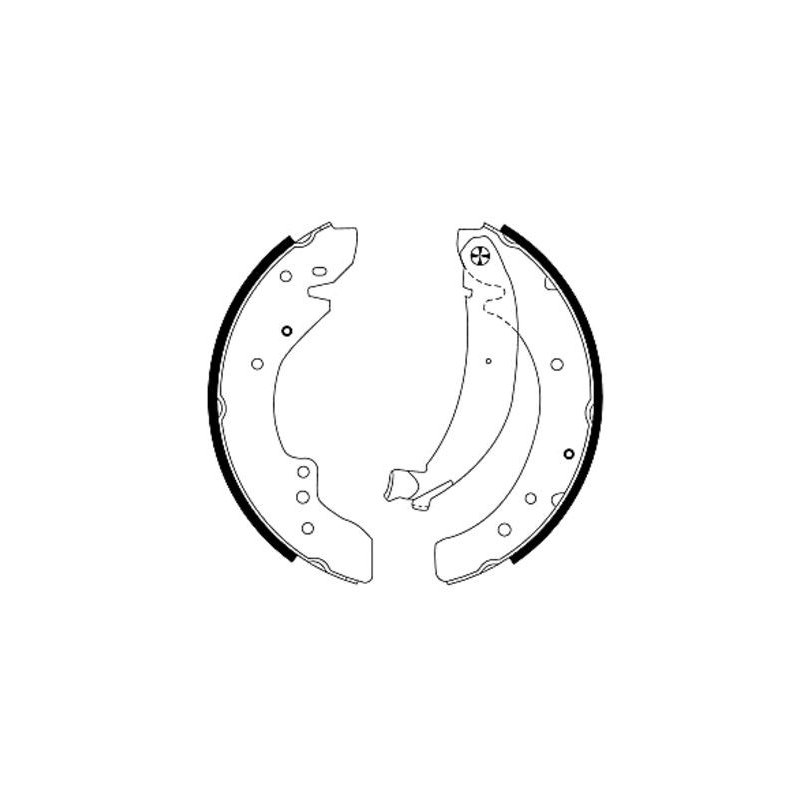Brake Shoe Set MINTEX MFR402 OE Ref 4241H4 MINTEX