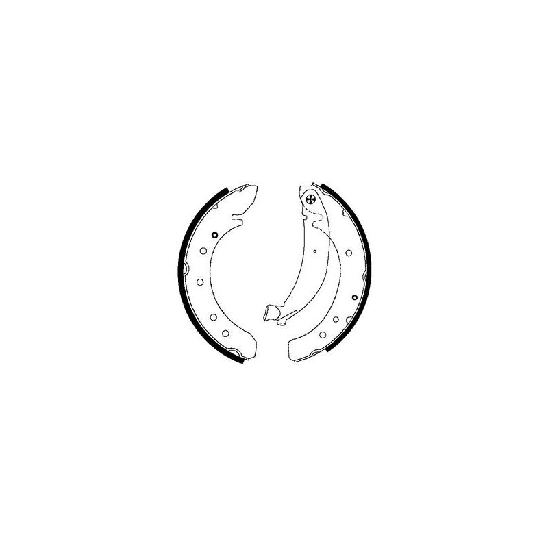 Brake Shoe Set MINTEX MFR403 OE Ref 4241H5 MINTEX