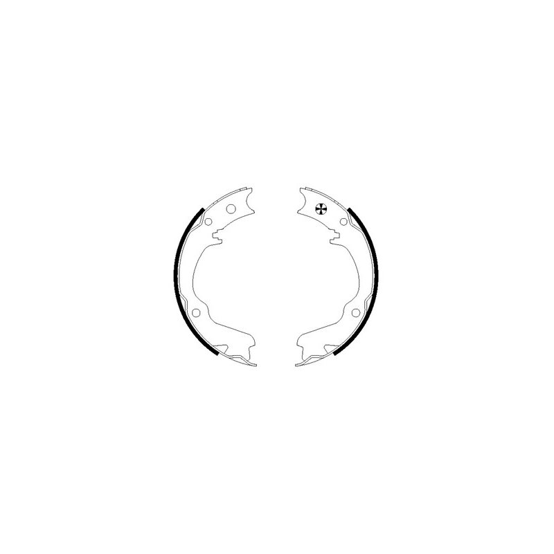 Handbrake Shoe Set MINTEX MFR506 OE Ref 26298AA030 MINTEX