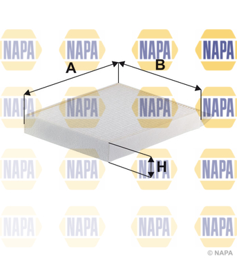 Cabin Air Filter NAPA NFC4308 OE Ref 4478300100 NAPA