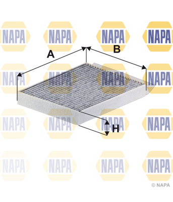 Cabin Air Filter NAPA NFC4309 OE Ref 4478300000 NAPA
