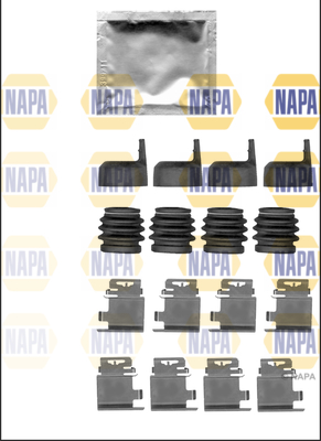 Disc Brake Pad Accessory Kit NAPA NFK1225 NAPA