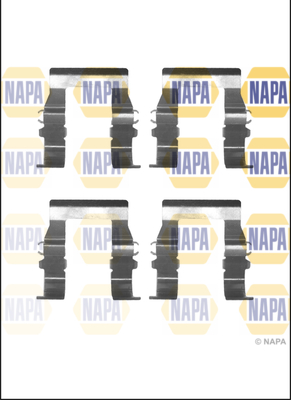 Disc Brake Pad Accessory Kit NAPA NFK1360 NAPA
