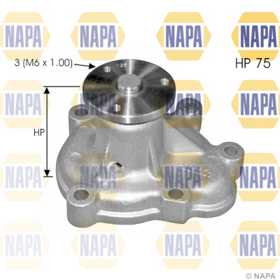 Engine Cooling Water Pump NAPA NWP1409 OE Ref 093182028 NAPA