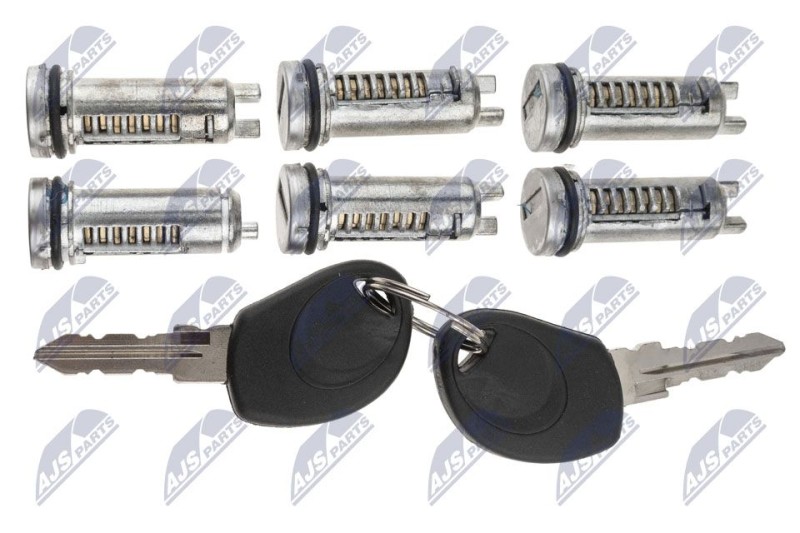 ZESTAW WKLADEK ZAMKA Pour IVECO DAILY 2006- 6 WKLADEK + 2 KLUCZYKI NTY