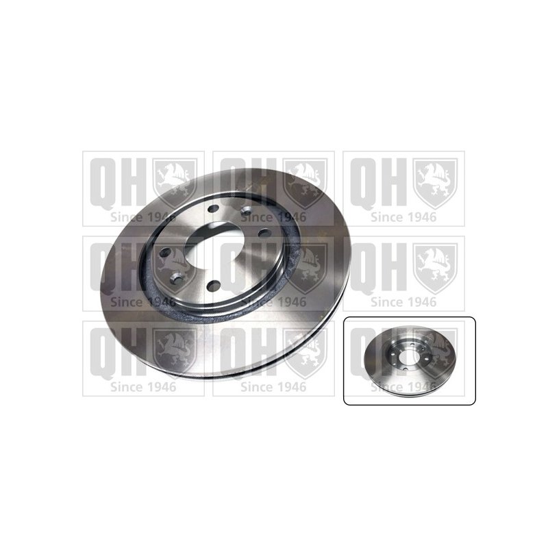 Brake Disc QUINTON HAZELL BDC3508 OE Ref 424697 QUINTON HAZELL
