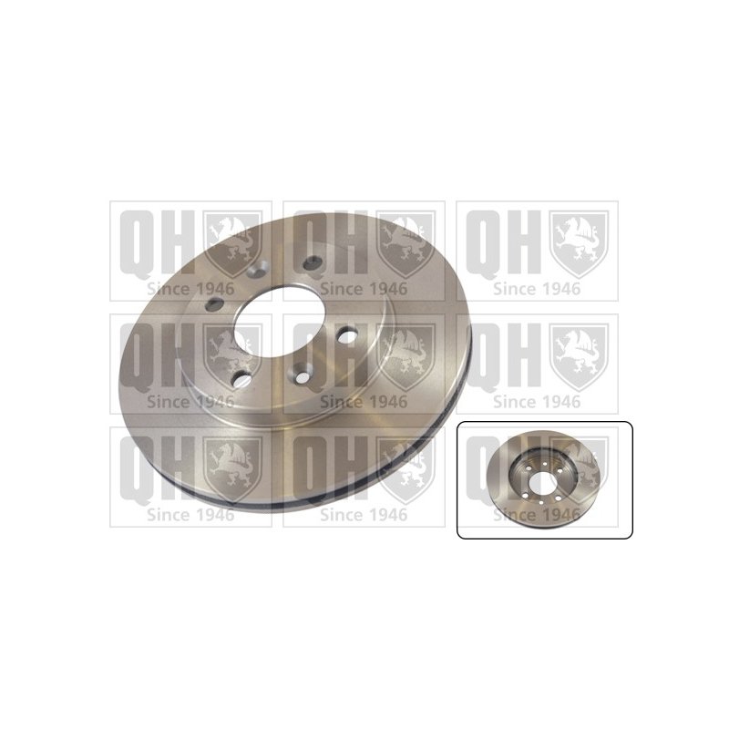 Brake Disc QUINTON HAZELL BDC3546 OE Ref 4020600Q0D QUINTON HAZELL