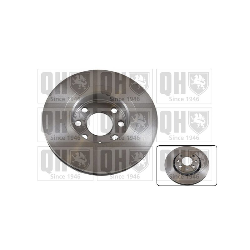 Brake Disc QUINTON HAZELL BDC3680 OE Ref 569001 QUINTON HAZELL