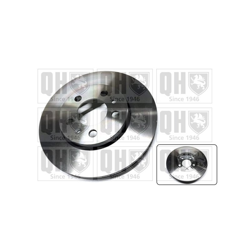 Brake Disc QUINTON HAZELL BDC4669 OE Ref 1J0615301L QUINTON HAZELL