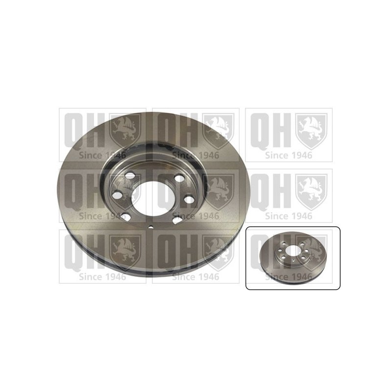 Brake Disc QUINTON HAZELL BDC4813 OE Ref 09117677 QUINTON HAZELL