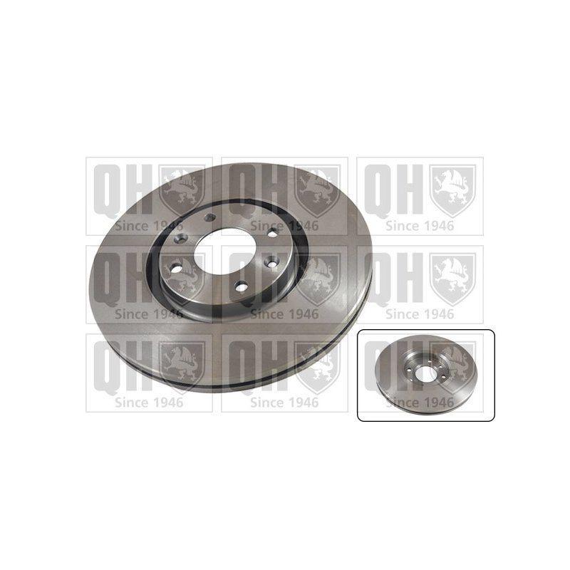 Brake Disc QUINTON HAZELL BDC5520 OE Ref 1611841780 QUINTON HAZELL
