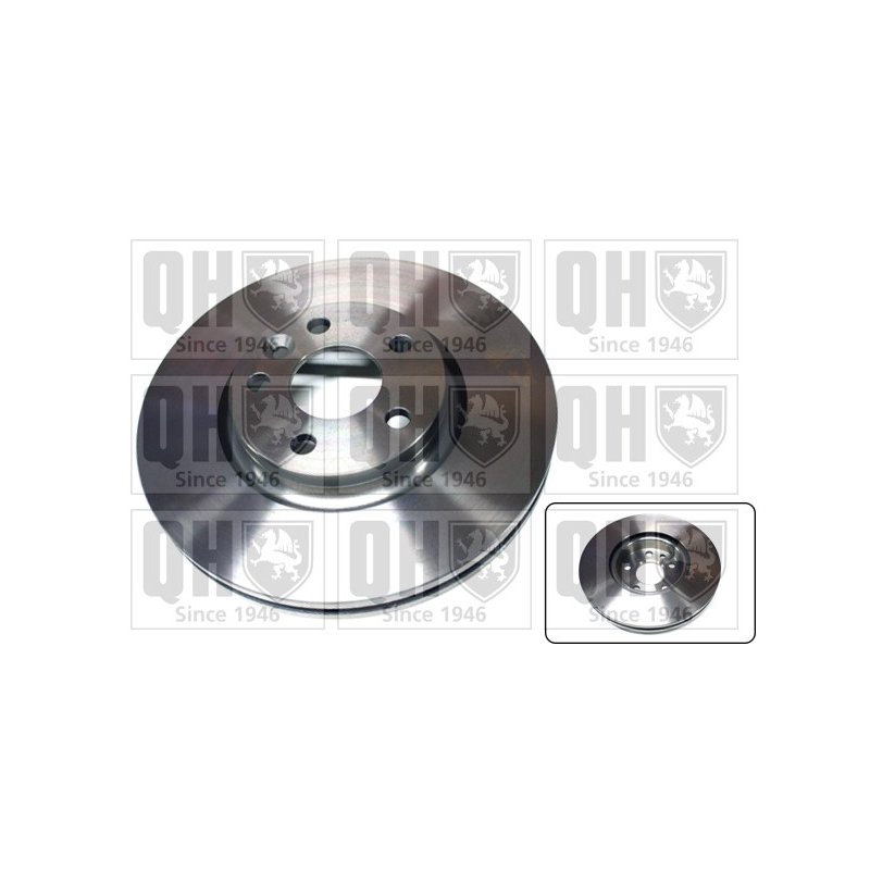 Brake Disc QUINTON HAZELL BDC5524 OE Ref 1379965 QUINTON HAZELL