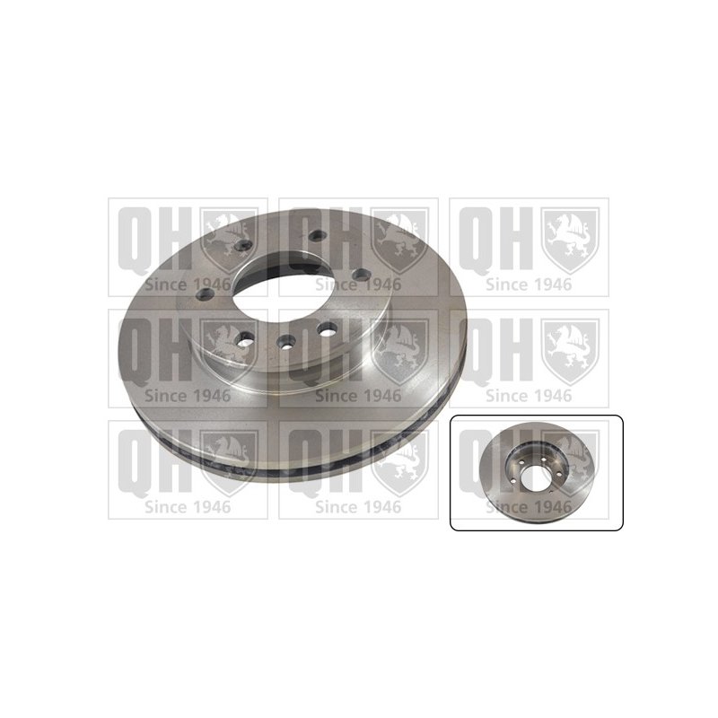 Brake Disc QUINTON HAZELL BDC5552 OE Ref 68006716AA QUINTON HAZELL