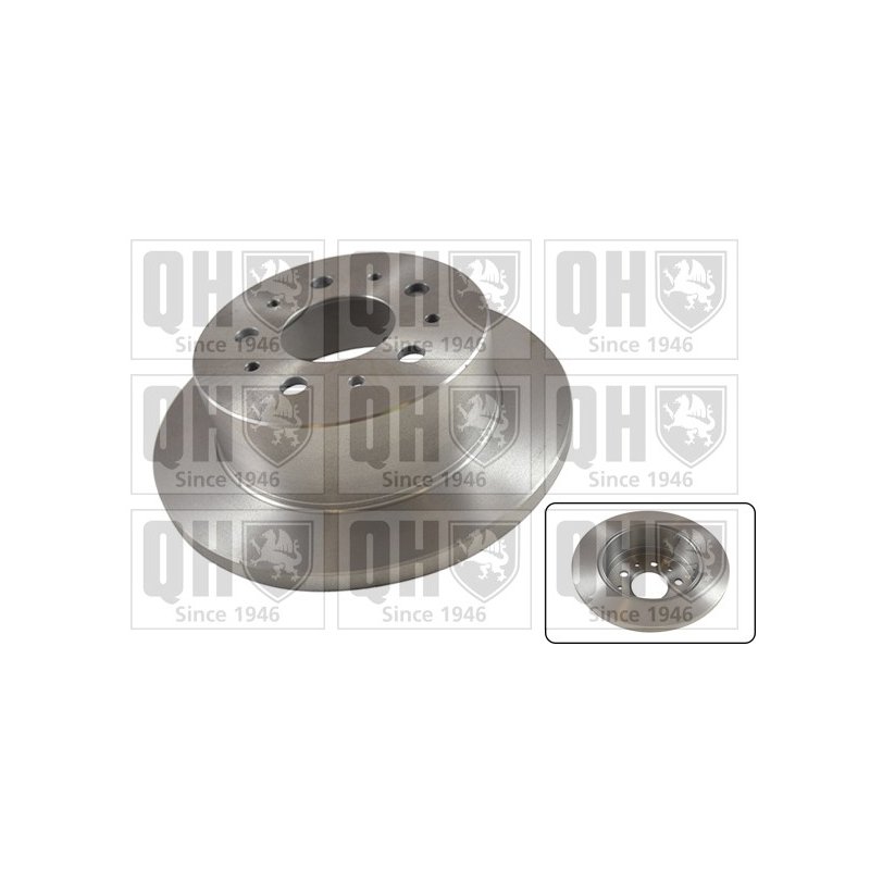 Brake Disc QUINTON HAZELL BDC5592 OE Ref 1607880480 QUINTON HAZELL