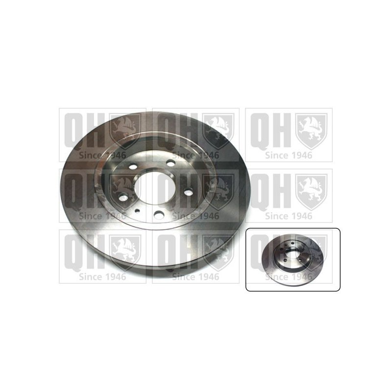 Brake Disc QUINTON HAZELL BDC5618 OE Ref 8K0615601M QUINTON HAZELL