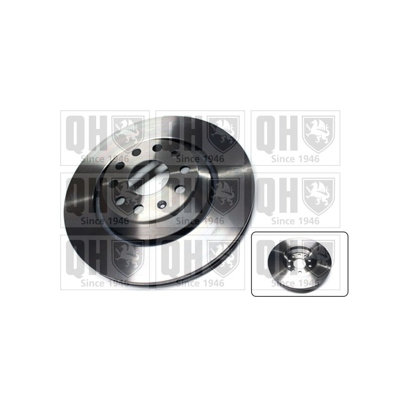 Brake Disc QUINTON HAZELL BDC5628 OE Ref 1K0615601N QUINTON HAZELL