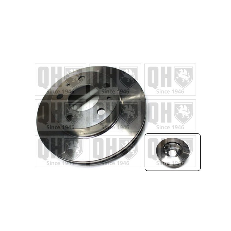 Brake Disc QUINTON HAZELL BDC5662 OE Ref 1612435380 QUINTON HAZELL