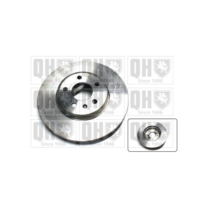 Brake Disc QUINTON HAZELL BDC5709 OE Ref 8W0615301G QUINTON HAZELL