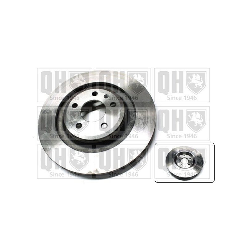 Brake Disc QUINTON HAZELL BDC5712 OE Ref 4H0615601D QUINTON HAZELL