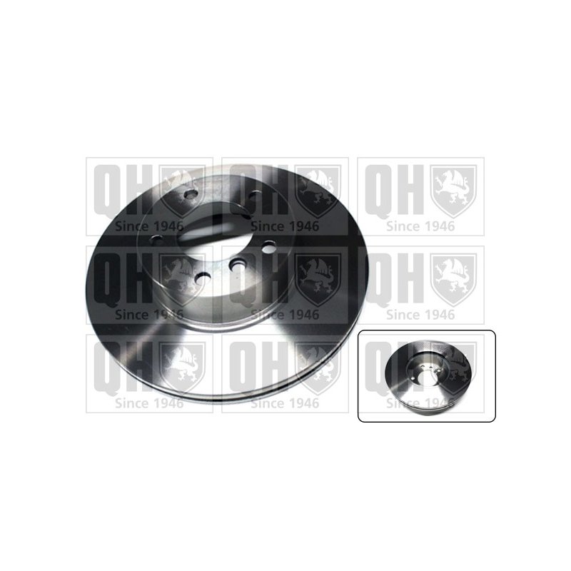 Brake Disc QUINTON HAZELL BDC5812 OE Ref 34116774875 QUINTON HAZELL
