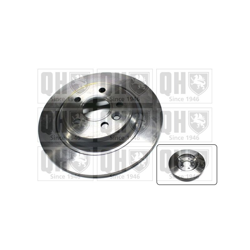 Brake Disc QUINTON HAZELL BDC5851 OE Ref 30769059 QUINTON HAZELL