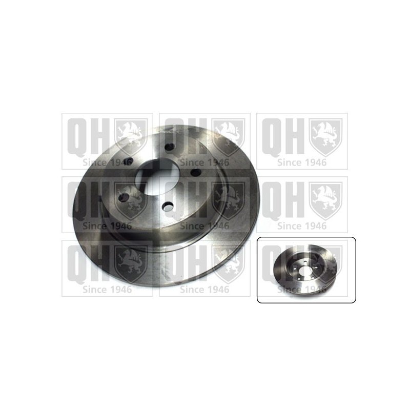 Brake Disc QUINTON HAZELL BDC6055 OE Ref 1683383 QUINTON HAZELL