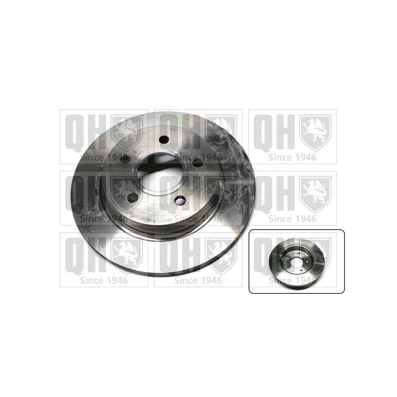 Brake Disc QUINTON HAZELL BDC6072 OE Ref 1704765 QUINTON HAZELL