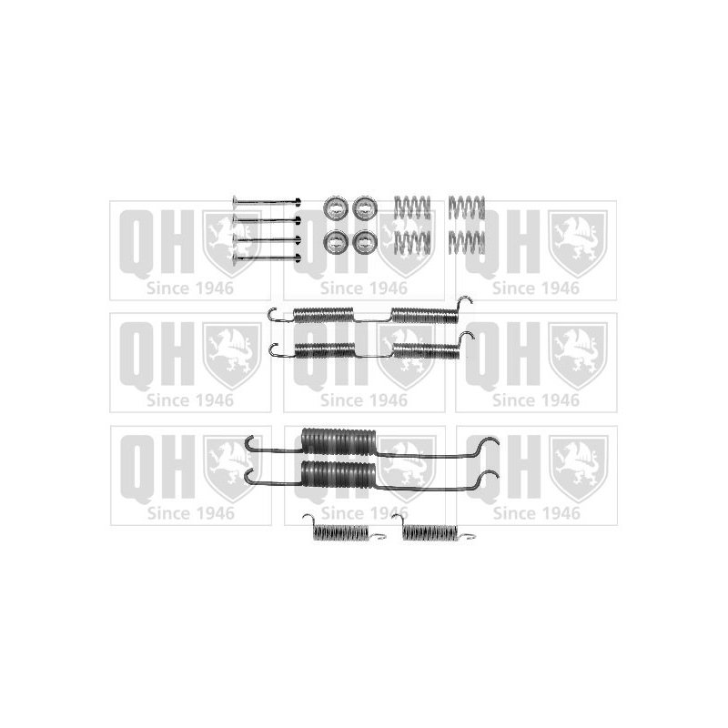 Brake Shoe Accessory Kit QUINTON HAZELL BFK281 QUINTON HAZELL