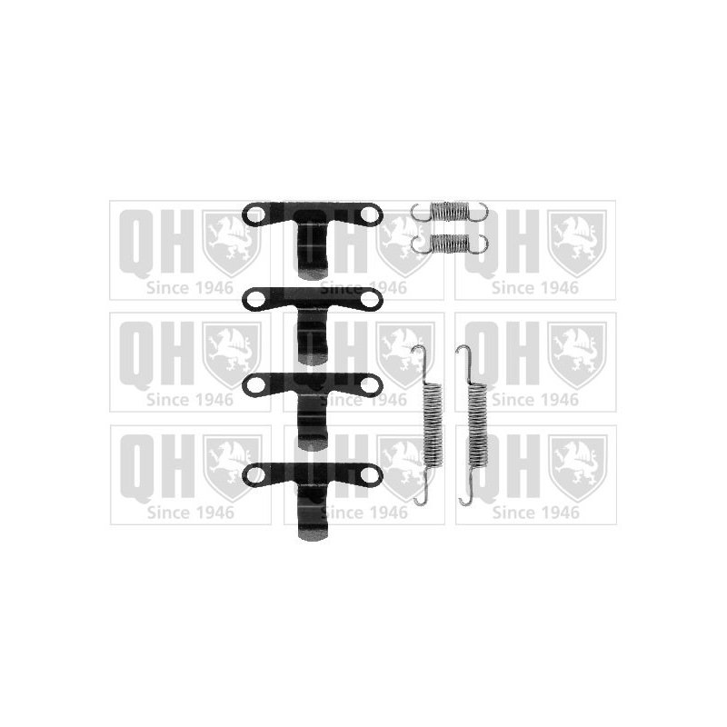 Brake Shoe Accessory Kit QUINTON HAZELL BFK336 QUINTON HAZELL
