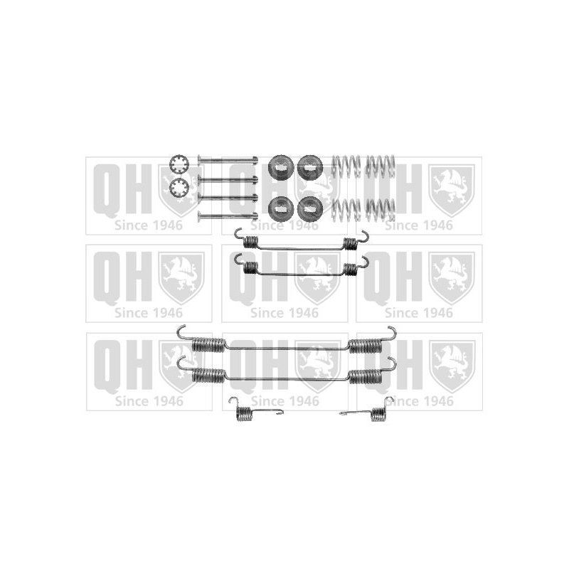 Brake Shoe Accessory Kit QUINTON HAZELL BFK390 QUINTON HAZELL