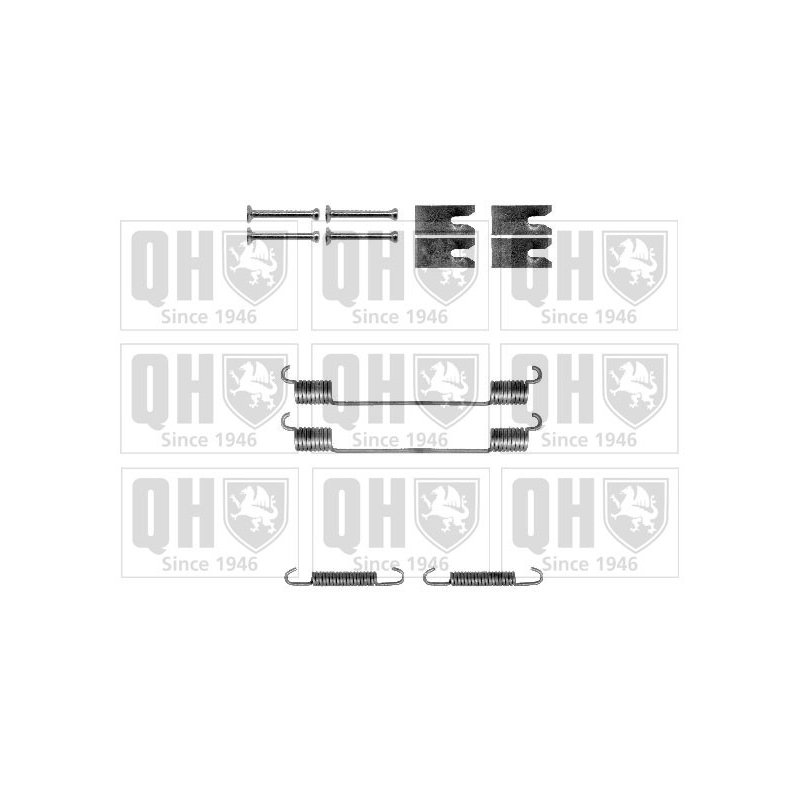 Brake Shoe Accessory Kit QUINTON HAZELL BFK453 OE Ref 5039023 QUINTON HAZELL