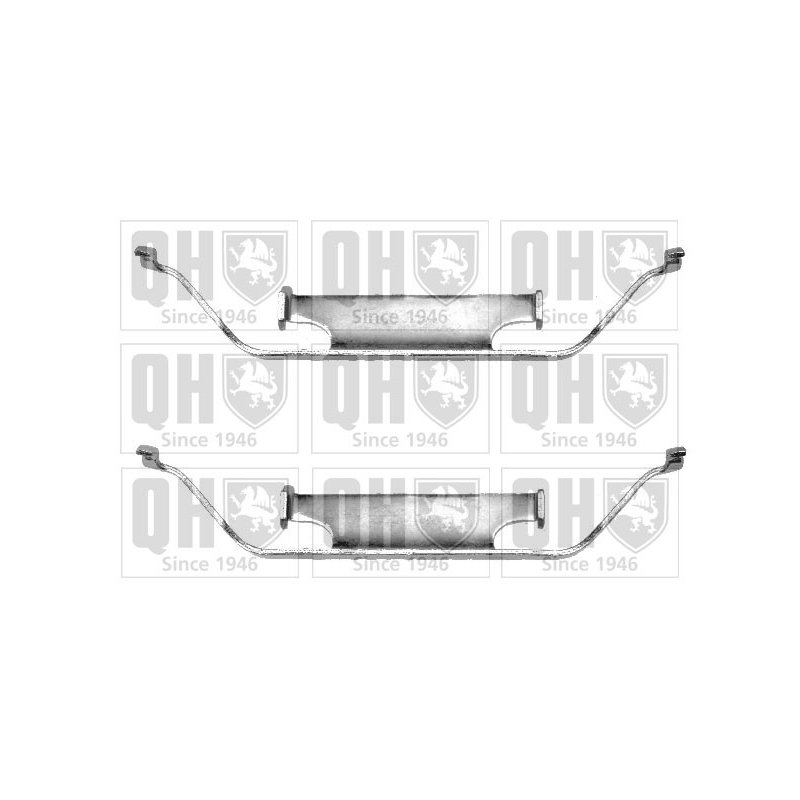 Brake Disc Pad Accessory Kit QUINTON HAZELL BFK610 QUINTON HAZELL