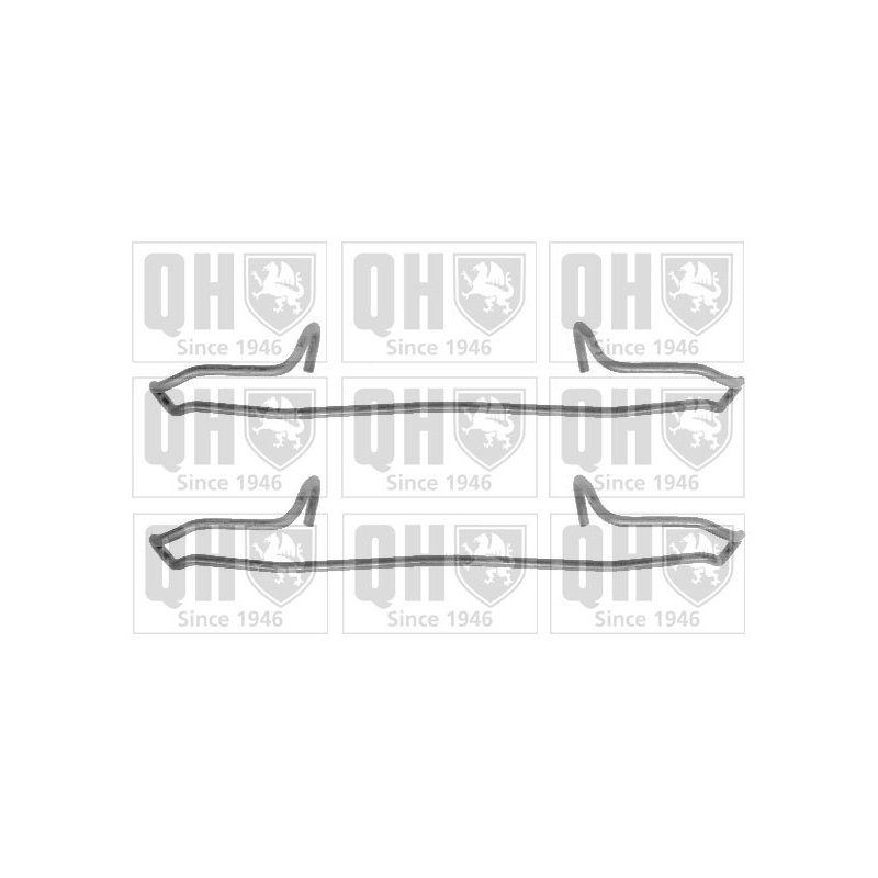 Brake Disc Pad Accessory Kit QUINTON HAZELL BFK813 QUINTON HAZELL