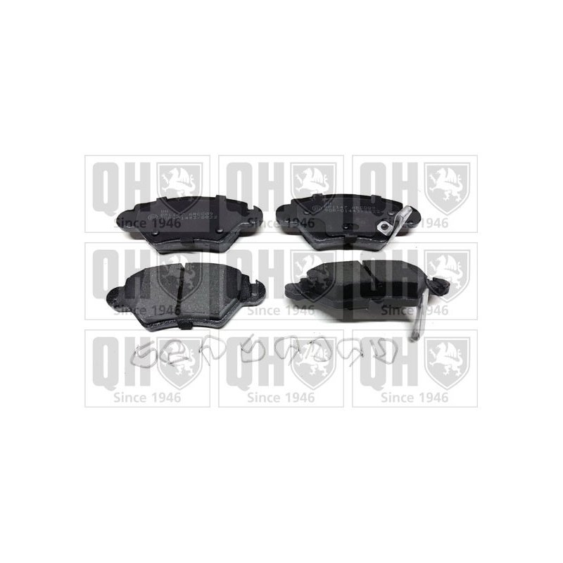 Brake Pad Set QUINTON HAZELL BP1147 OE Ref 1605093 QUINTON HAZELL