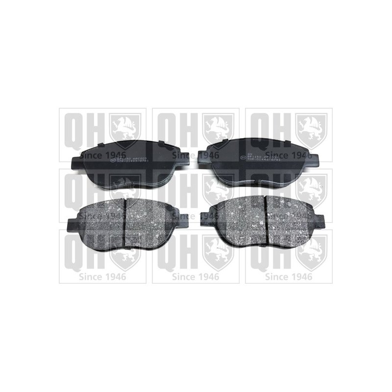 Brake Pad Set QUINTON HAZELL BP1150 OE Ref 8660004647 QUINTON HAZELL