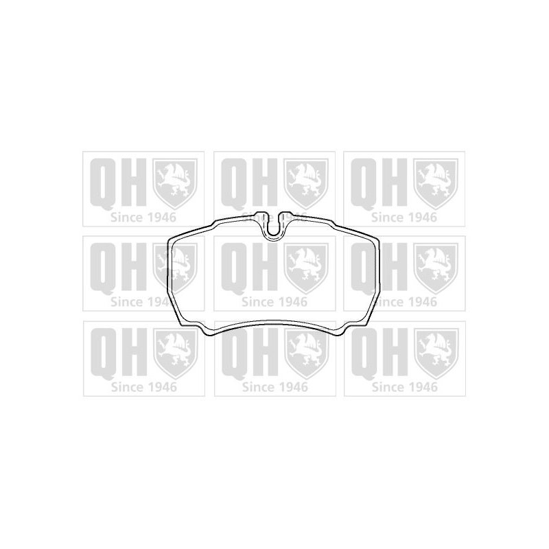 Brake Pad Set QUINTON HAZELL BP1379 OE Ref 1501265 QUINTON HAZELL