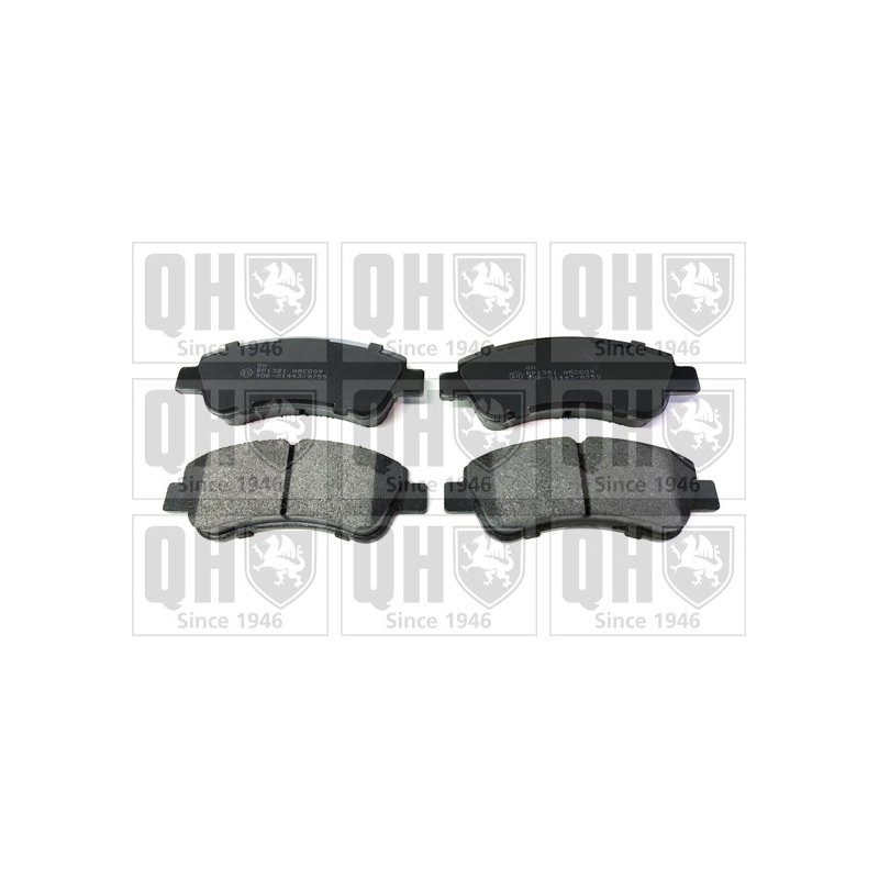 Brake Pad Set QUINTON HAZELL BP1381 OE Ref 3649088 QUINTON HAZELL