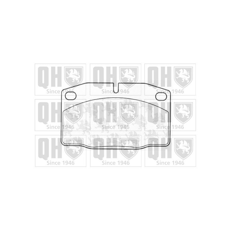 Brake Pad Set QUINTON HAZELL BP141 OE Ref 1605586 QUINTON HAZELL
