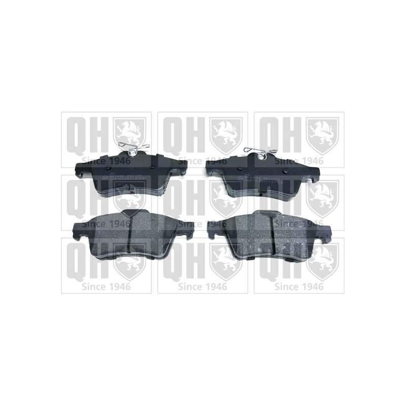 Brake Pad Set QUINTON HAZELL BP1498 OE Ref 1360254 QUINTON HAZELL