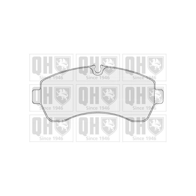 Brake Pad Set QUINTON HAZELL BP1554 OE Ref 0044208220 QUINTON HAZELL