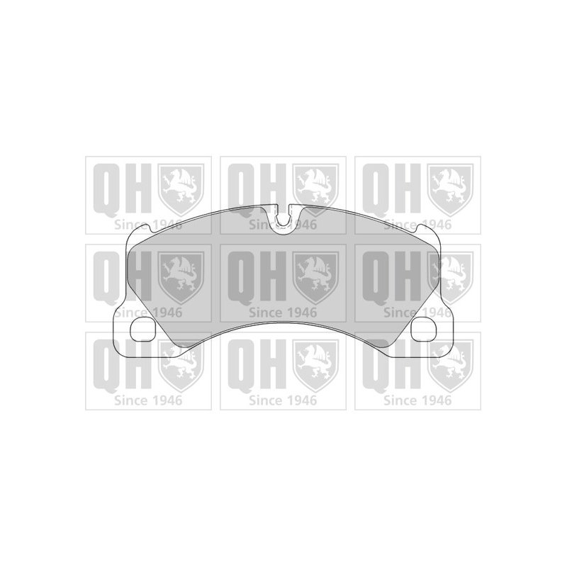 Brake Pad Set QUINTON HAZELL BP1570 OE Ref 95535193960 QUINTON HAZELL