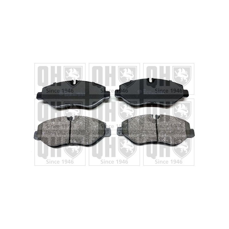 Brake Pad Set QUINTON HAZELL BP1631 OE Ref 42555881 QUINTON HAZELL