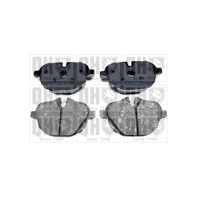 Brake Pad Set QUINTON HAZELL BP1771 OE Ref 34216788284 QUINTON HAZELL