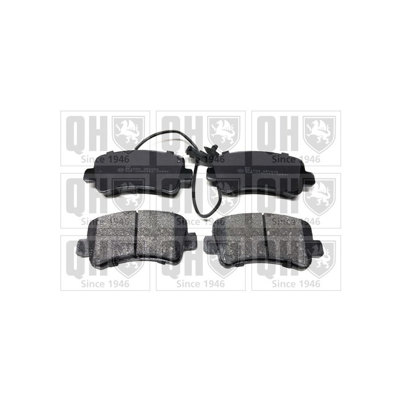 Brake Pad Set QUINTON HAZELL BP1800 OE Ref 4406000Q3A QUINTON HAZELL