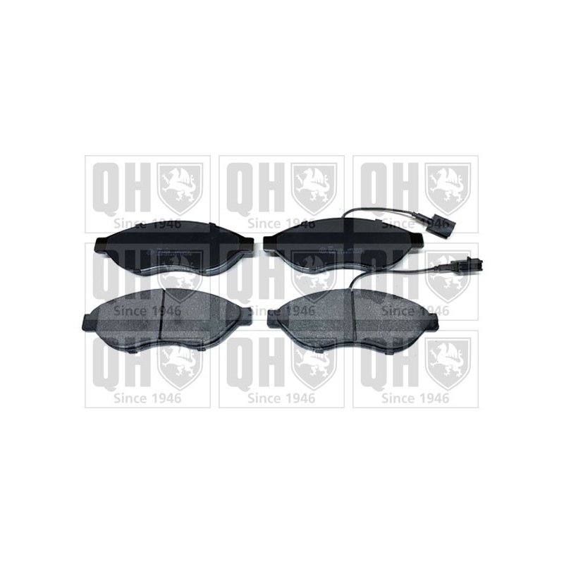 Brake Pad Set QUINTON HAZELL BP1828 OE Ref 1647863980 QUINTON HAZELL