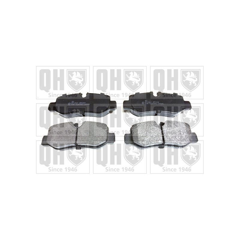 Brake Pad Set QUINTON HAZELL BP1863 OE Ref 4474200120 QUINTON HAZELL