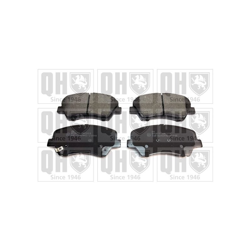 Brake Pad Set QUINTON HAZELL BP1877 OE Ref 581012VA00 QUINTON HAZELL